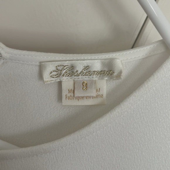 Shoshanna Alessia crepe flutes hem dress - Picture 6 of 6